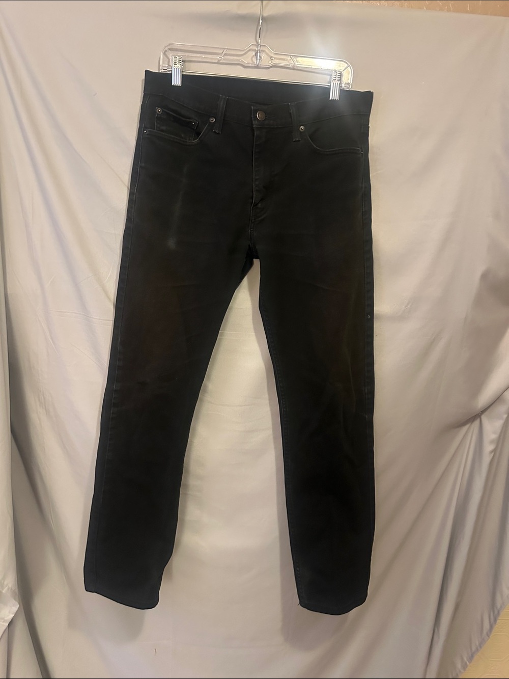 Levi's Black Slim Straight Men’s Jeans